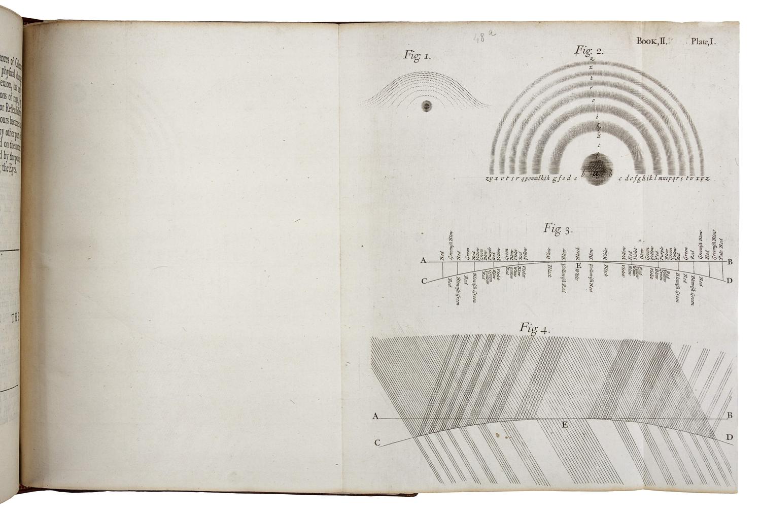 NEWTON, Isaac, Sir (1642-1727). Opticks: or, a Treatise of the Reflexions, Refractions, Inflexions and Colours of Light . London: for Sam. Smith and Benj. Walford, 1704.