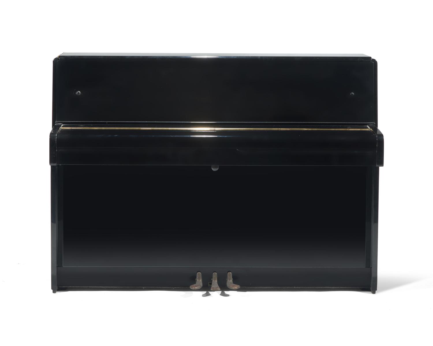 Joel Grey’s Black Lacquer Yamaha Upright Piano