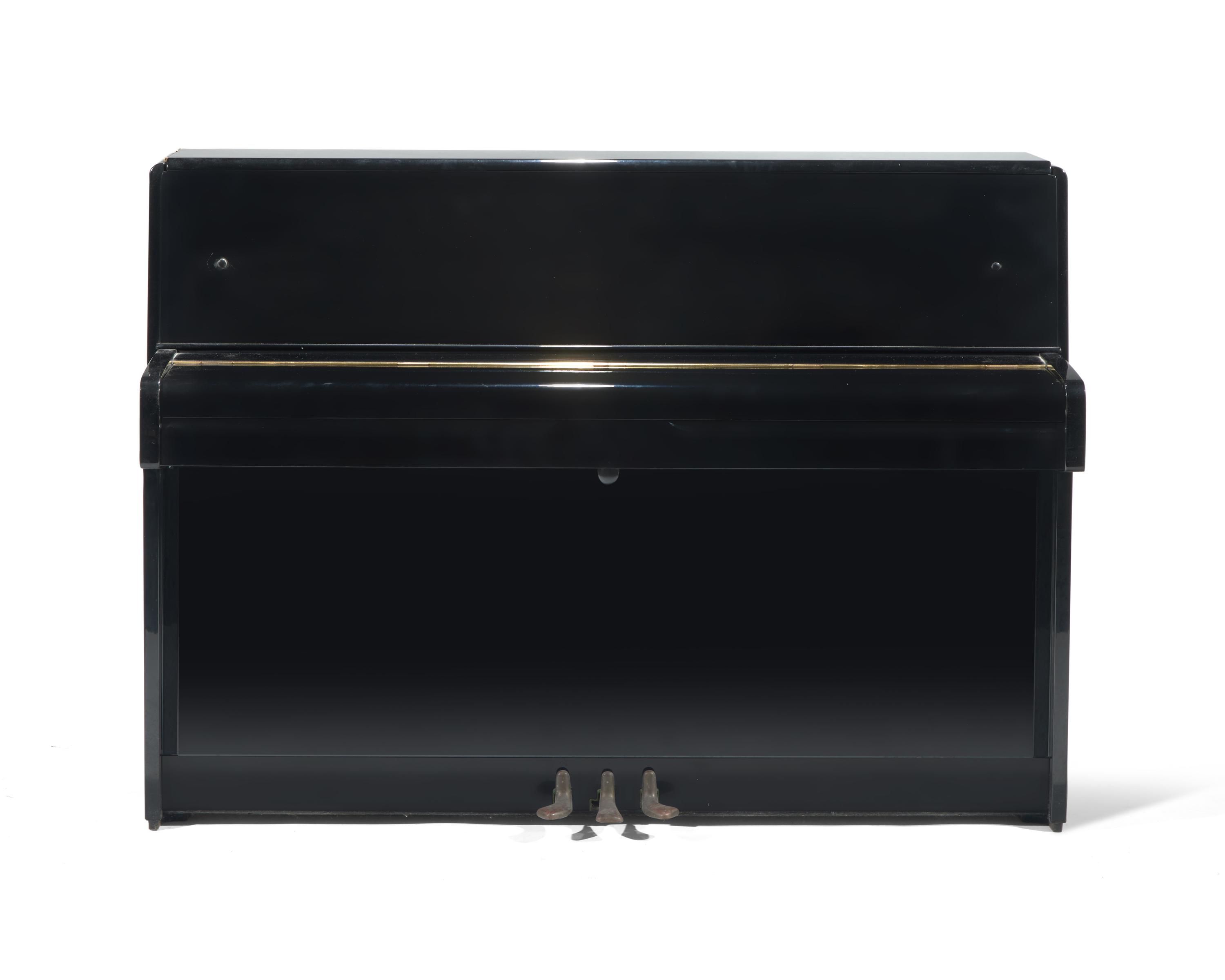 Joel Grey’s Black Lacquer Yamaha Upright Piano