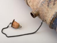 [MILITARIA]. French vivandiere's painted tonnelet / canteen. Ca 19th century.