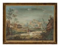 Pastoral Landscape with Figures