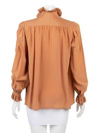 Three Vintage Designer Blouses, 1970-90s: Two Yves Saint Laurent & One Jean Halm