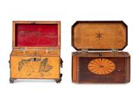 Two English Tea Caddies