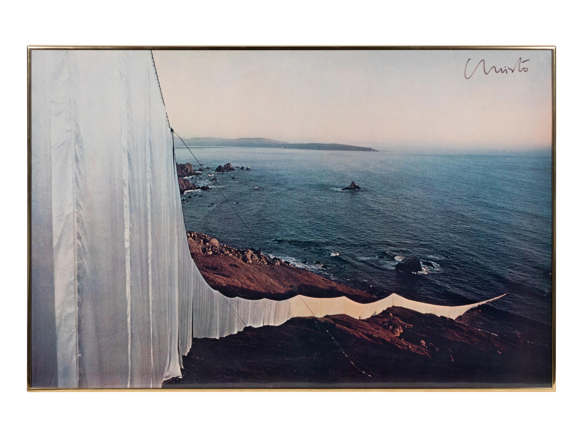 Running Fence, Sonoma and Marin Counties, California, 1972-76 and V alley Curtain, Rifle, Colorado , 1970-72