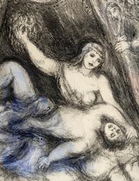 Rembrandt et Deux Femmes, Plate 35 from La Suite Vollard — Rembrandt et Deux Femmes