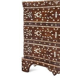 A Syrian Bone Inlaid Chest of Drawers