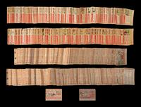 A Group of Over 340 Assorted 1956 Topps Baseball Cards Including Multiple Hall of Famers