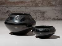 Blackware Pottery Jars, 1920-1925