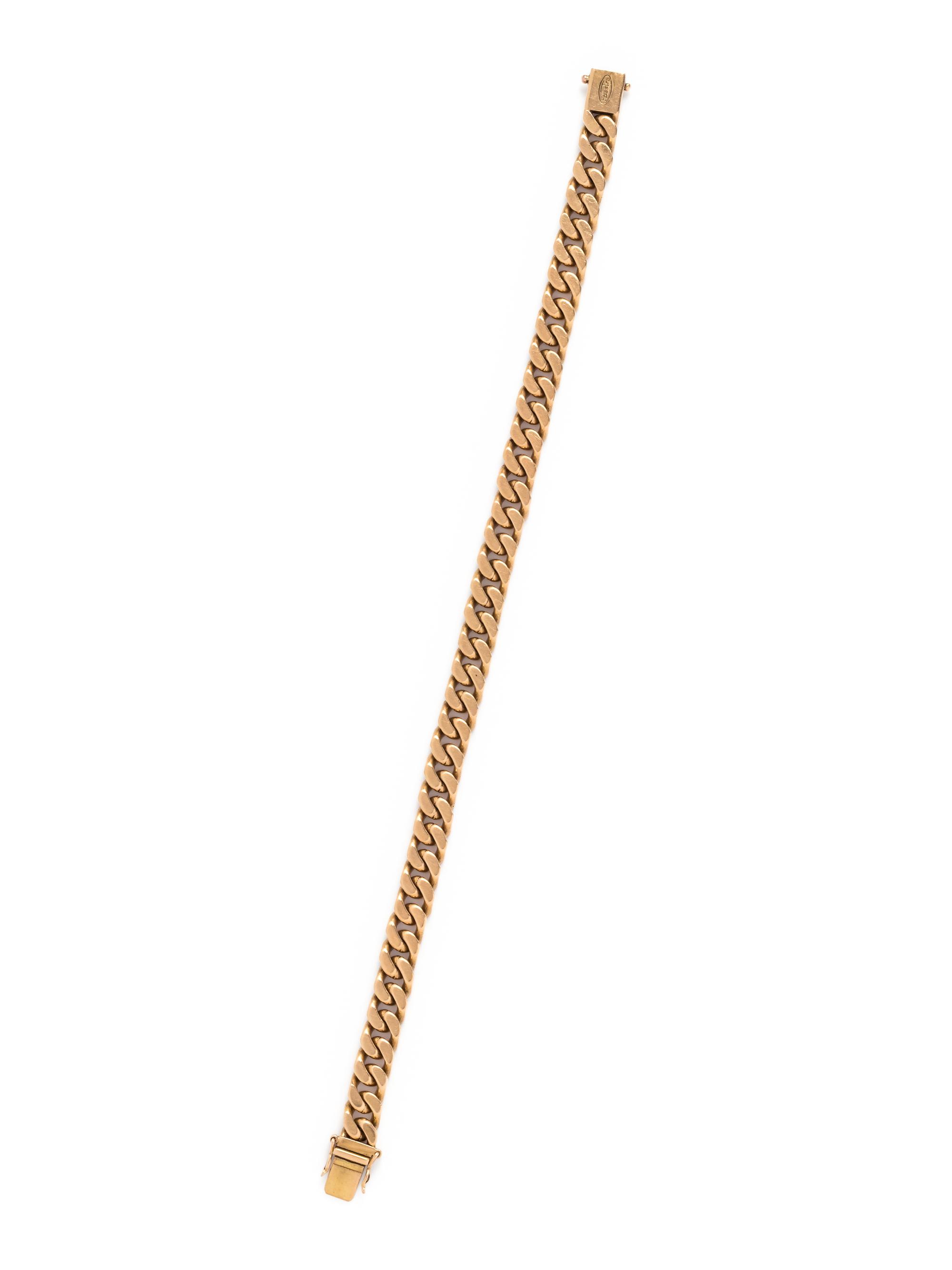 YELLOW GOLD BRACELET