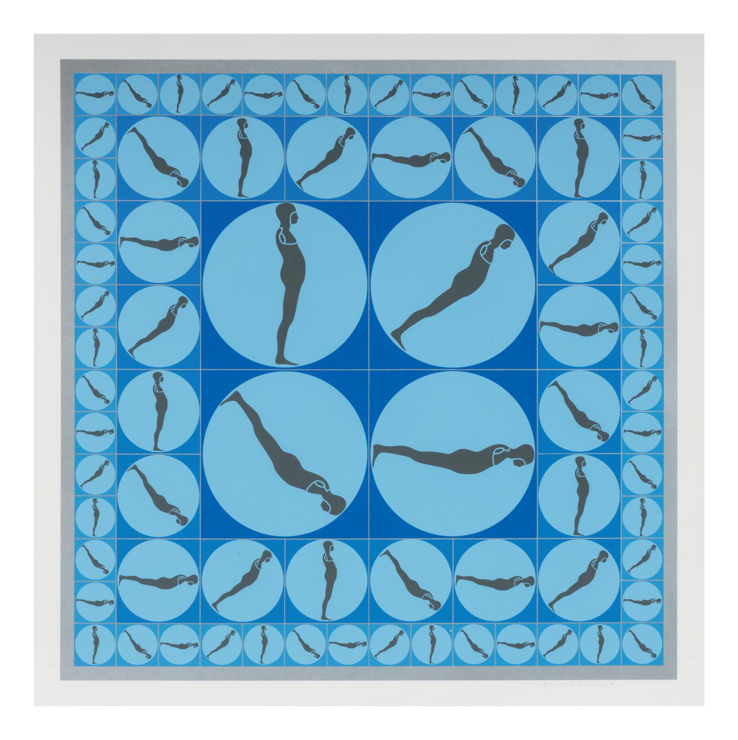 Four works from Shadows, Planes, and Targets , 1971