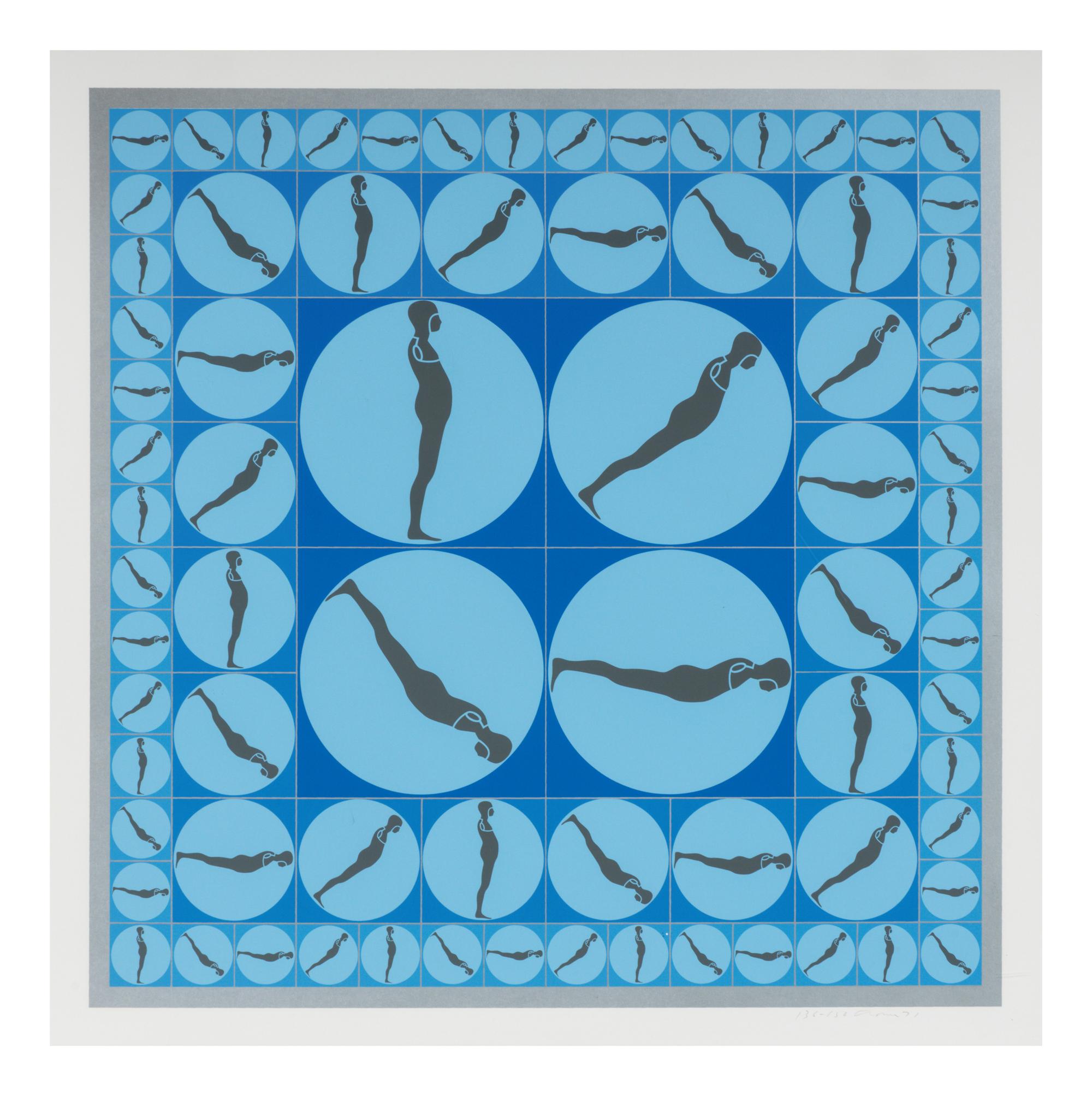 Four works from Shadows, Planes, and Targets , 1971