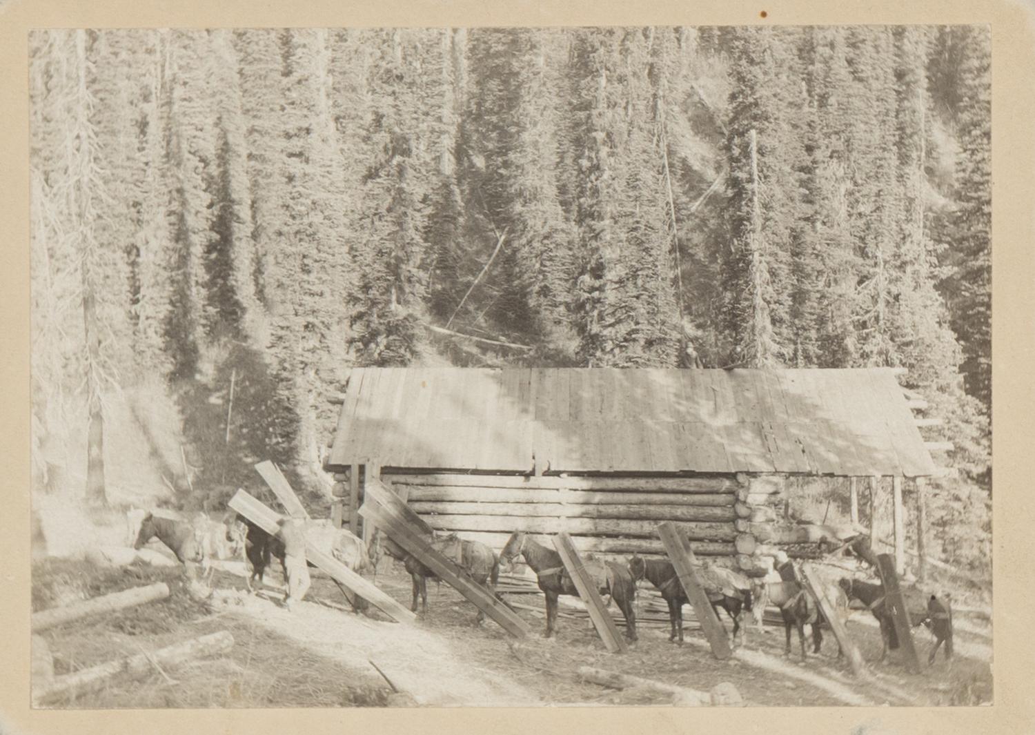 [Western Americana]. A group of 6 photographs of ranch scenes, cowboys and Native Americans, incl. images by Kirkland.