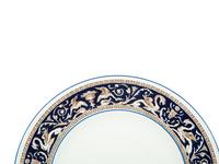 A Wedgwood Florentine Dark Blue Porcelain Dinner Service