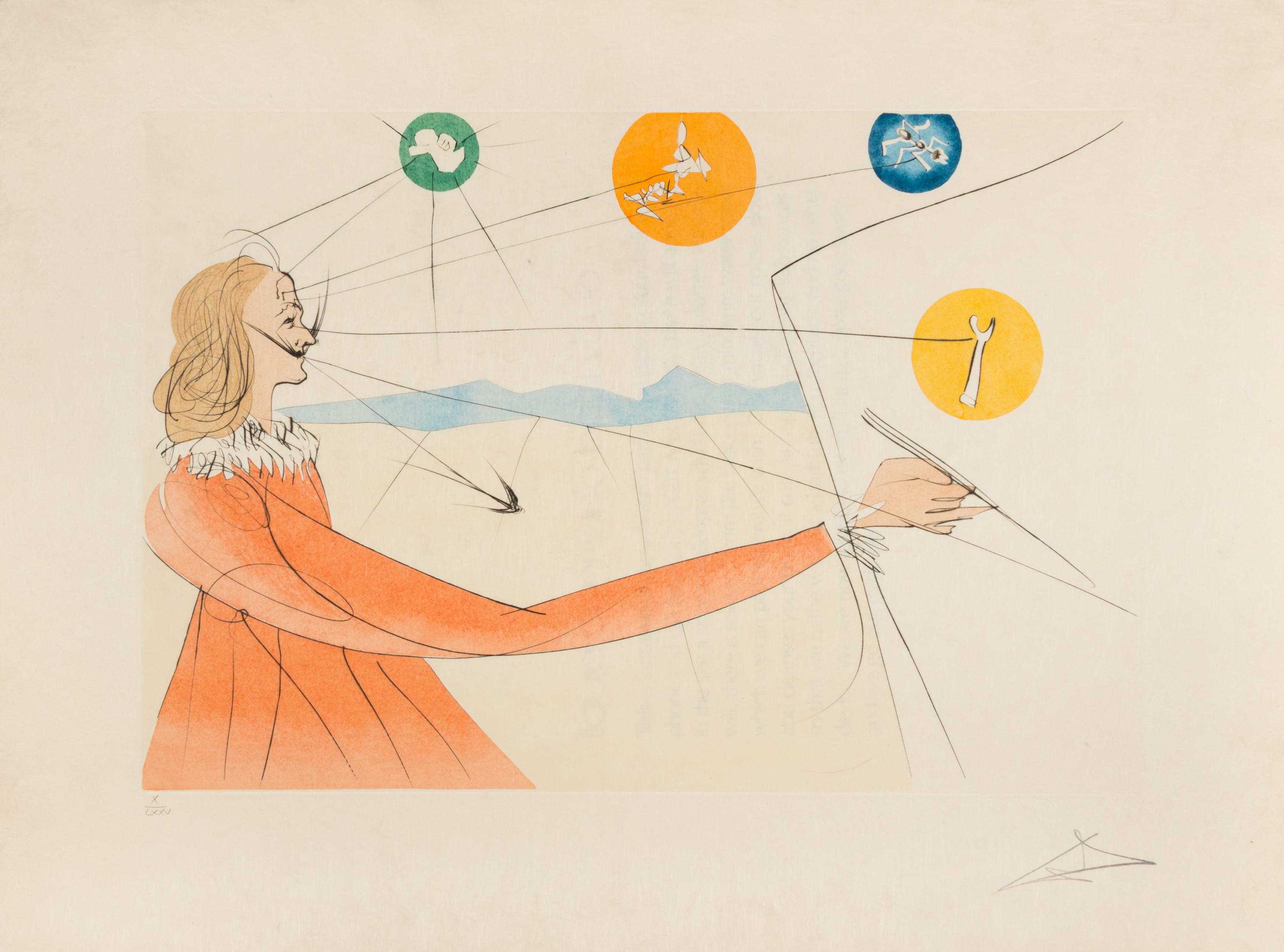 Salvador Dali, (Spanish, 1904-1989), Imaginations and Objects of the Future, 1975 (portfolio of 11)