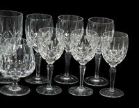 A Gorham Cut Glass Stemware Service