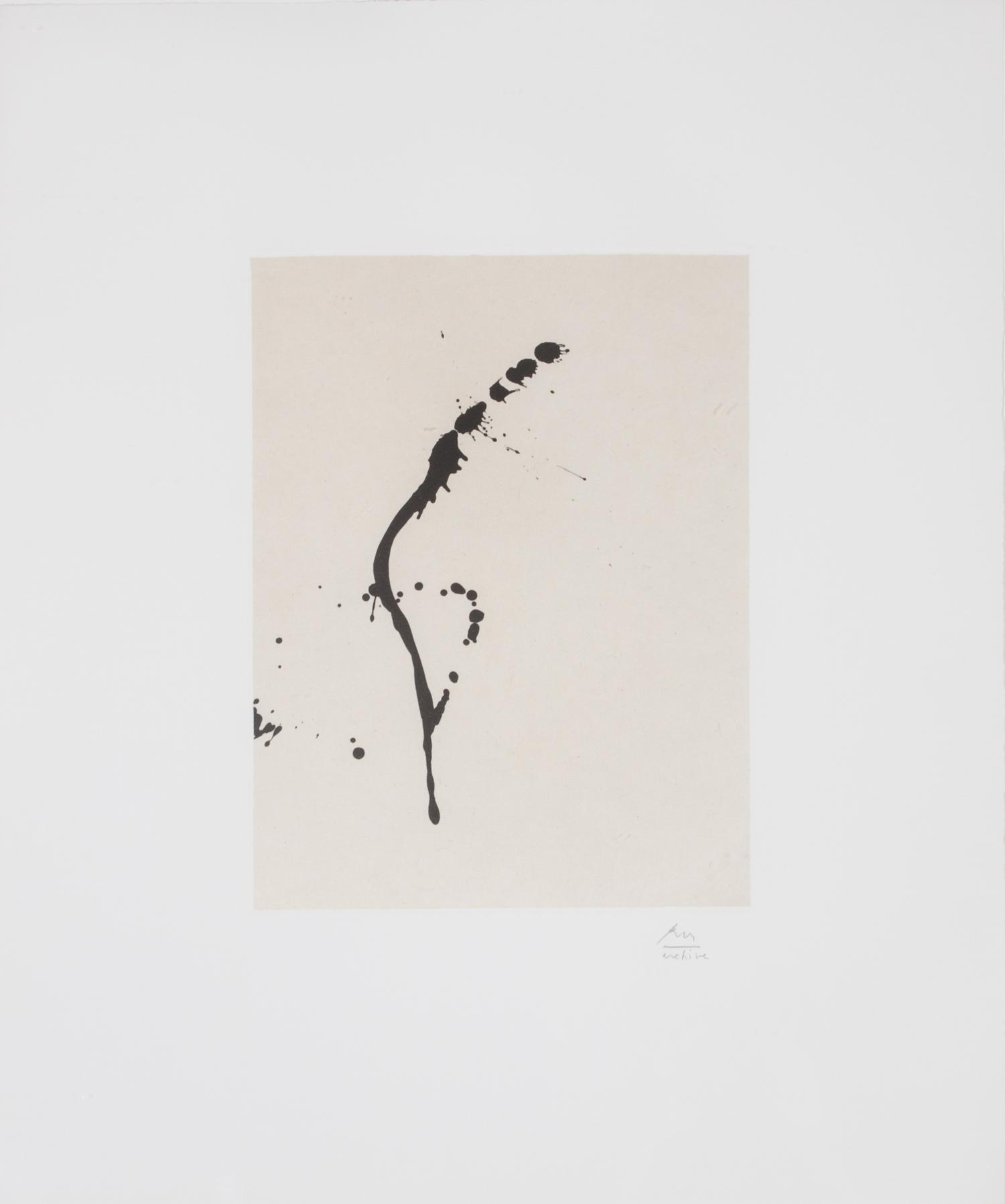 Robert Motherwell, (American, 1915-1991), Untitled (from Portfolio of 27)