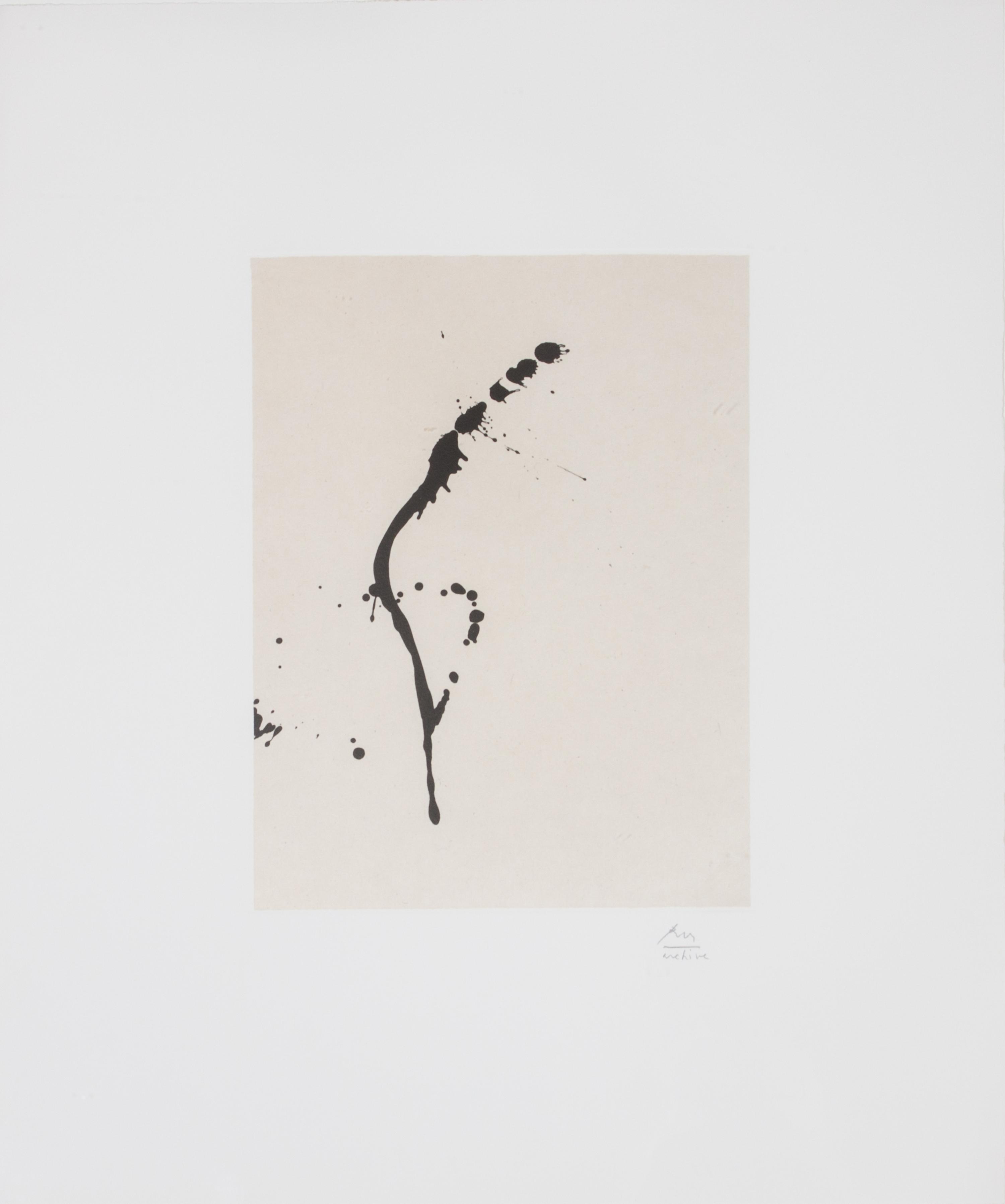 Robert Motherwell, (American, 1915-1991), Untitled (from Portfolio of 27)