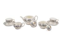 A Wedgwood Black Columbia Dinner Service