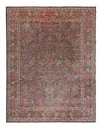 A Kirman Wool Rug