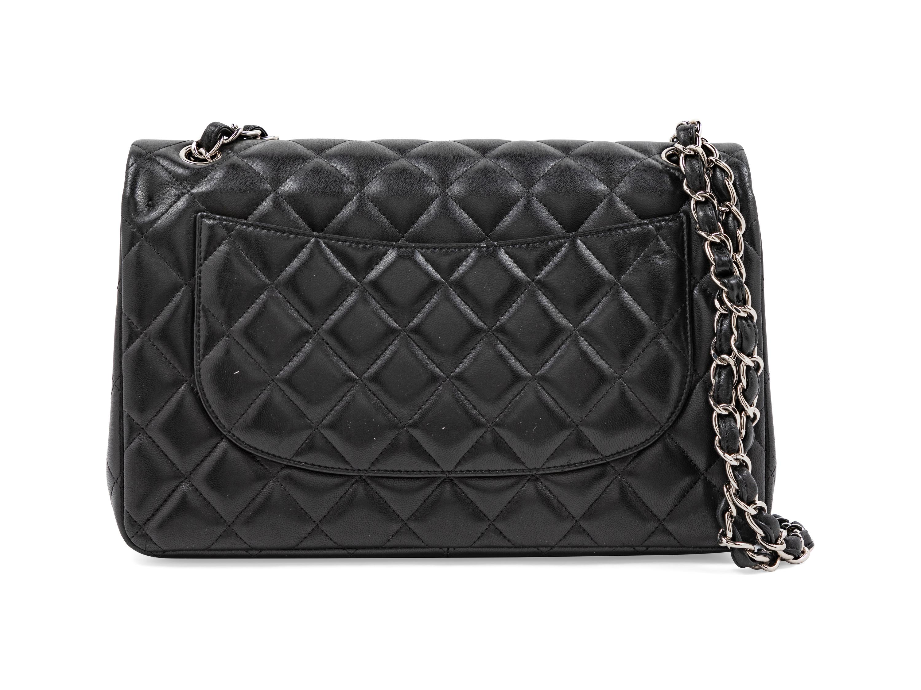Chanel Black Jumbo Double Flap Bag, 2012
