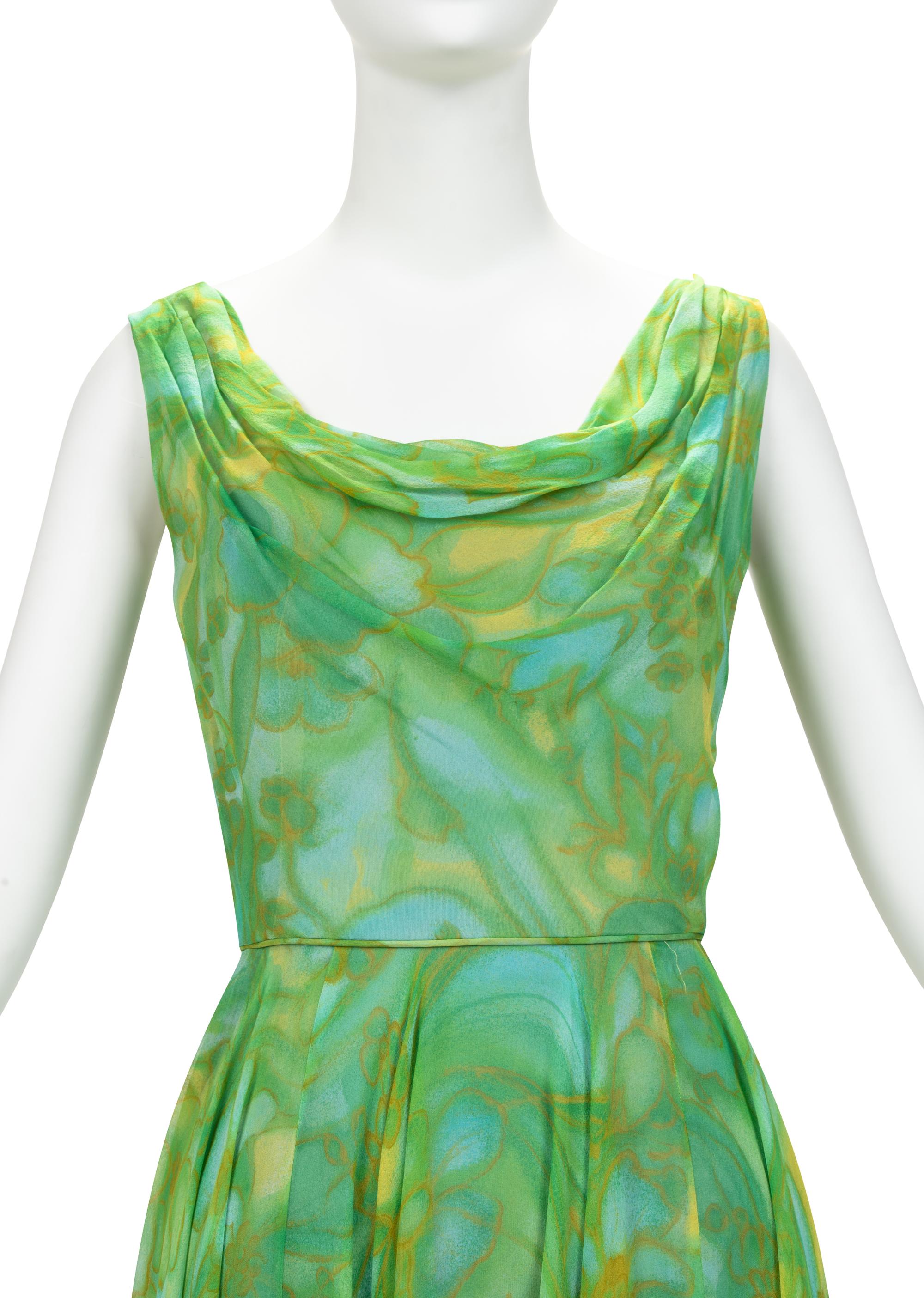 Three Vintage Designer Dresses: Two Ceil Chapman, One Teal Traina, 1960s