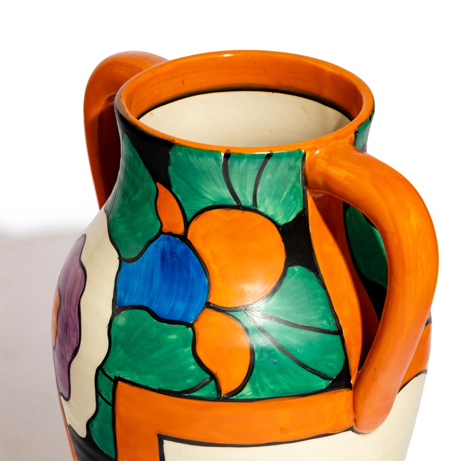Latona Dahlia pattern Lotus Jug, c. 1931