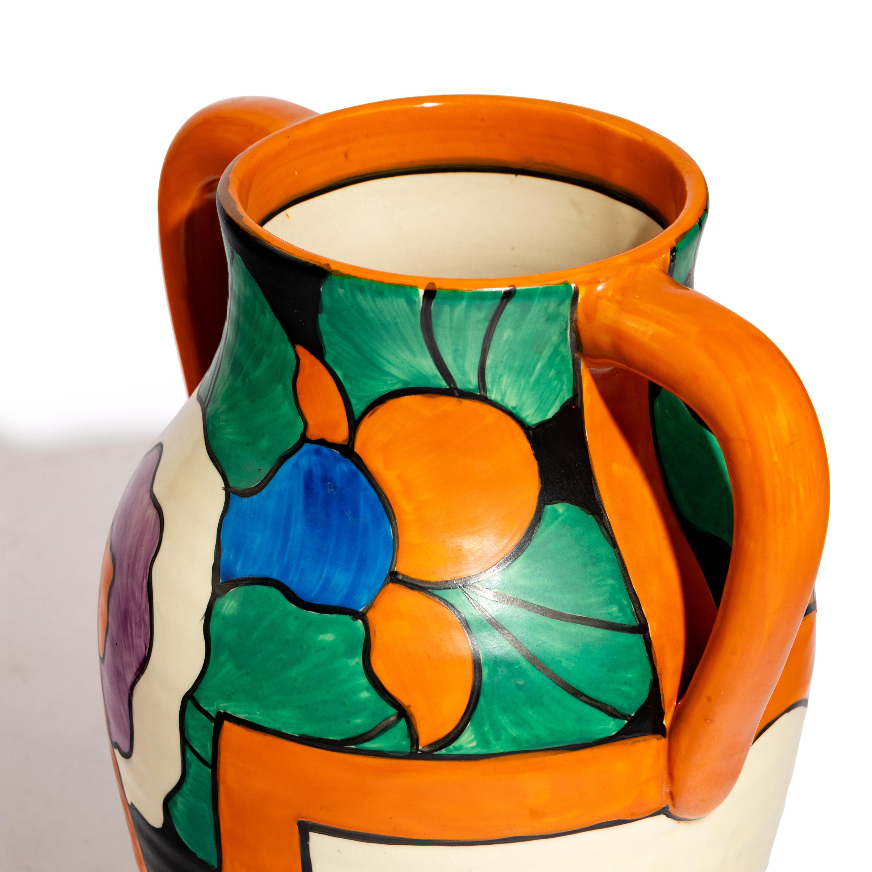 Latona Dahlia pattern Lotus Jug, c. 1931