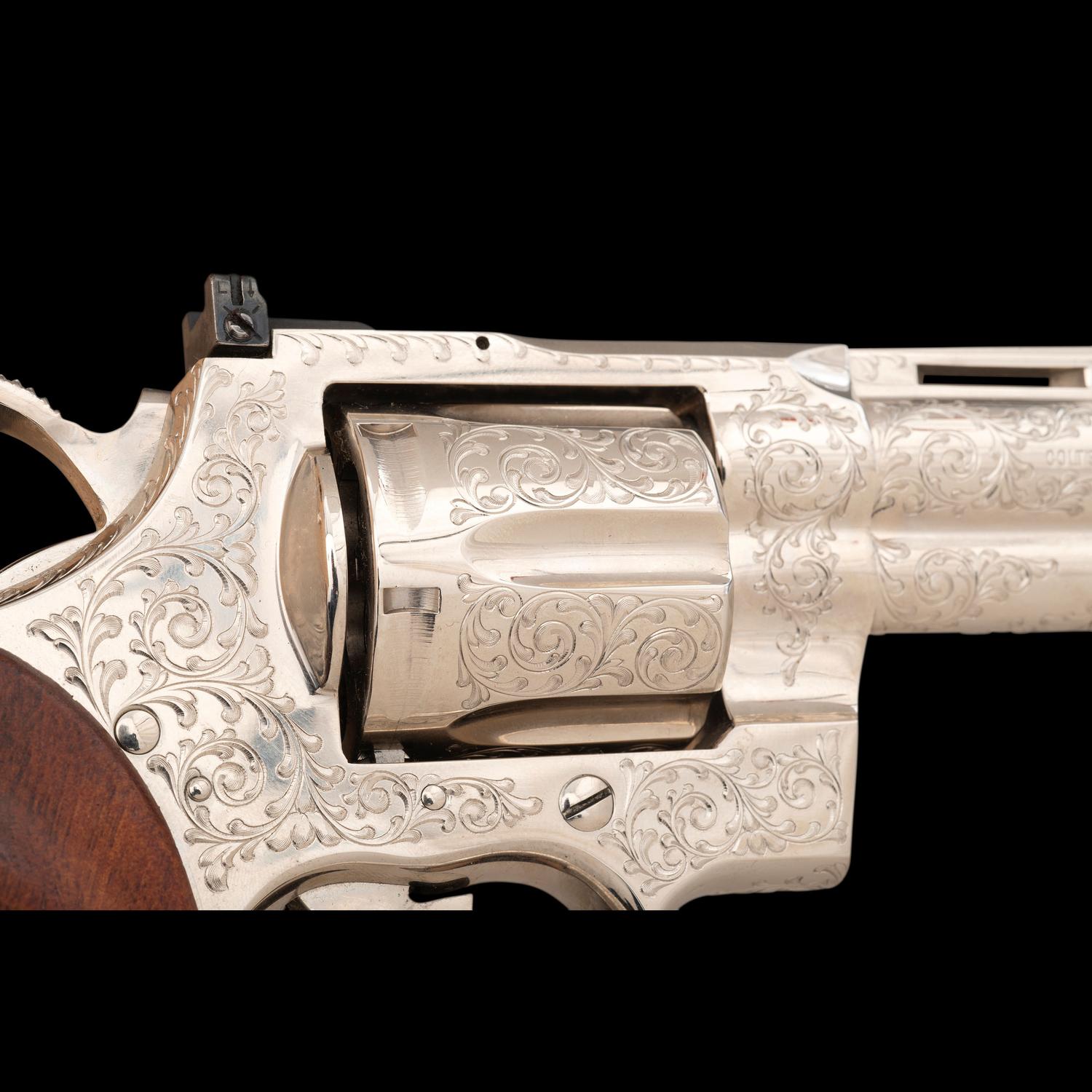 *Engraved 1974 Production Colt Python Revolver