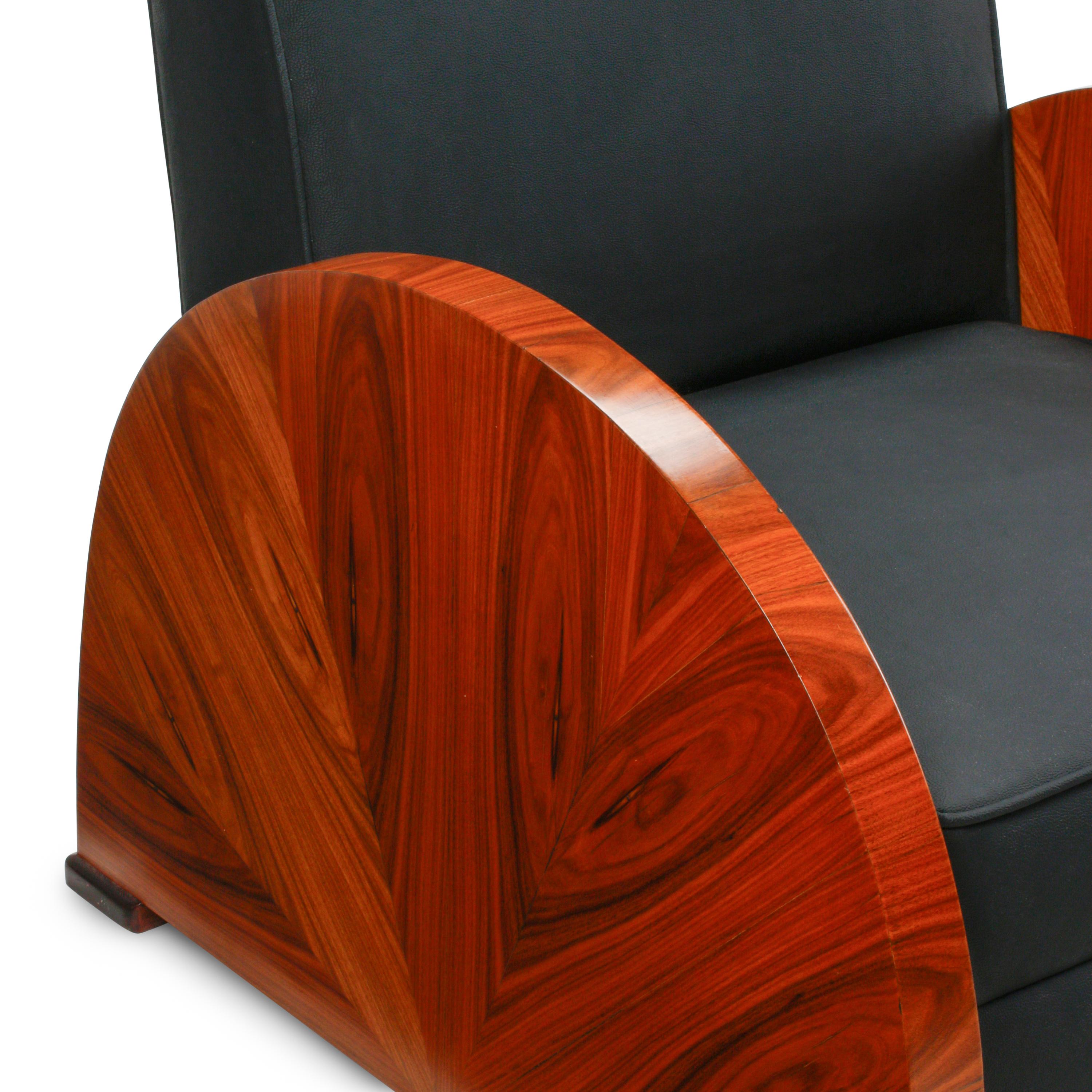 Art Deco Style 20th Century — Pair of Art Deco Style Armchairs