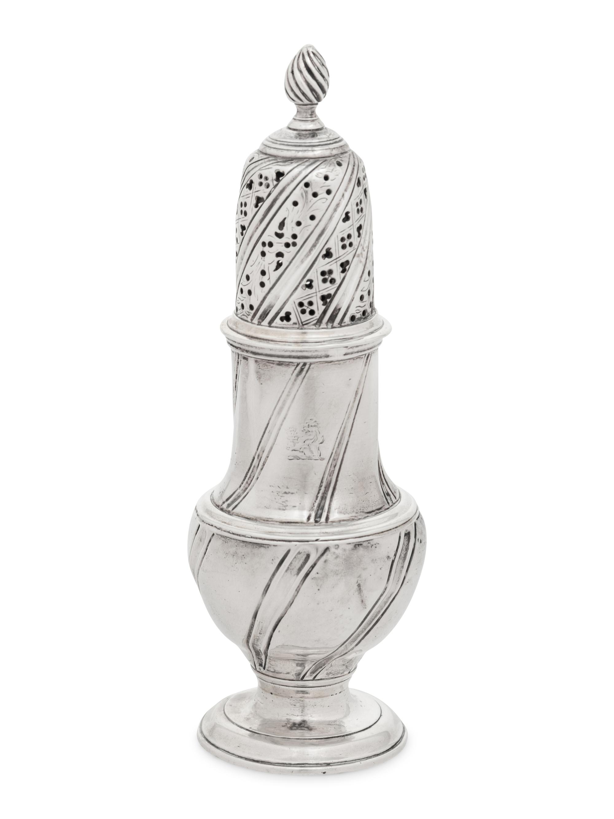 A George III Silver Caster