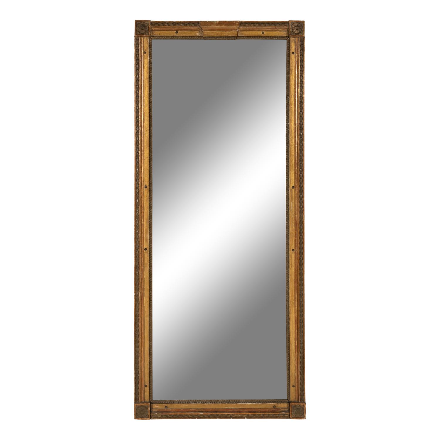 A Continental Giltwood Pier Mirror