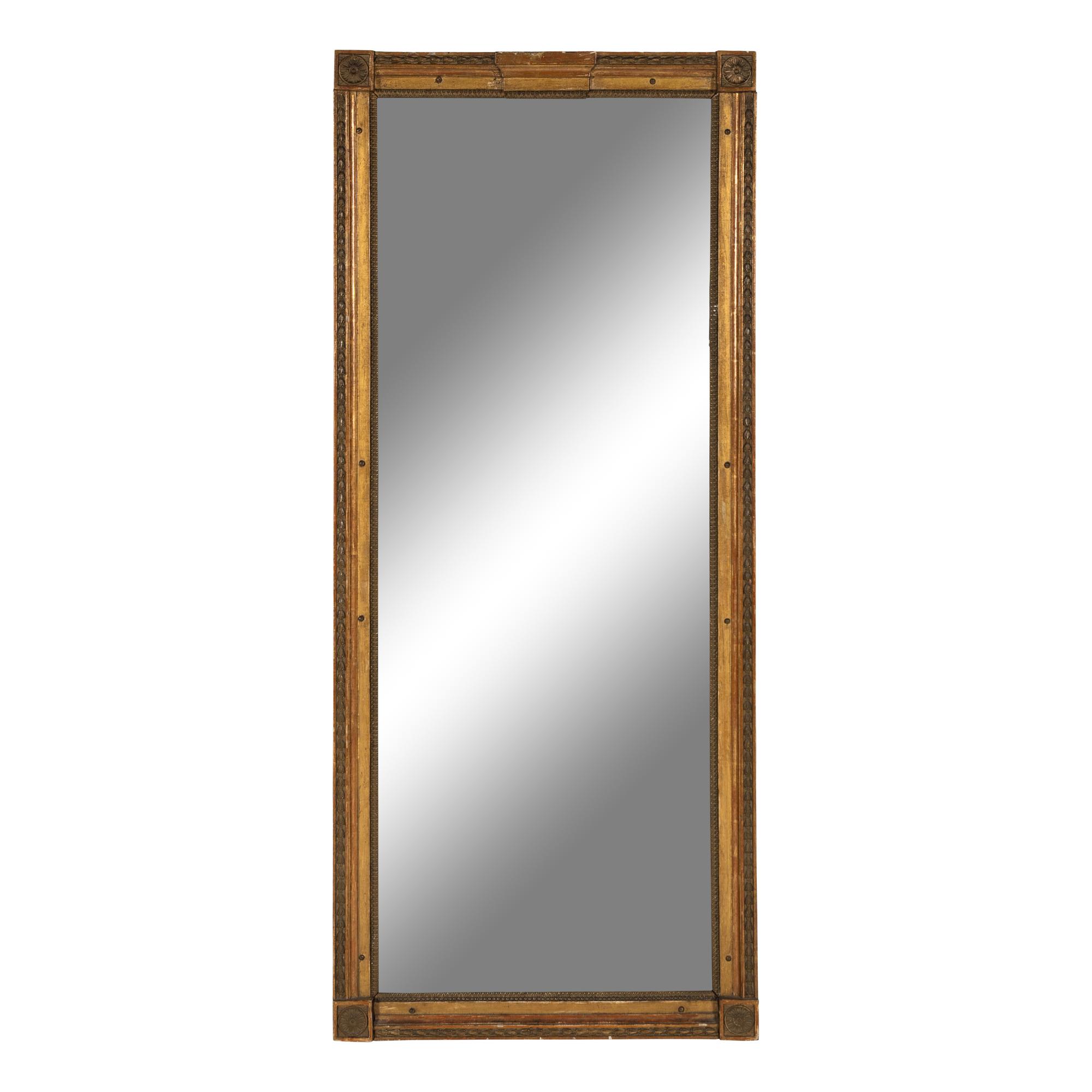A Continental Giltwood Pier Mirror