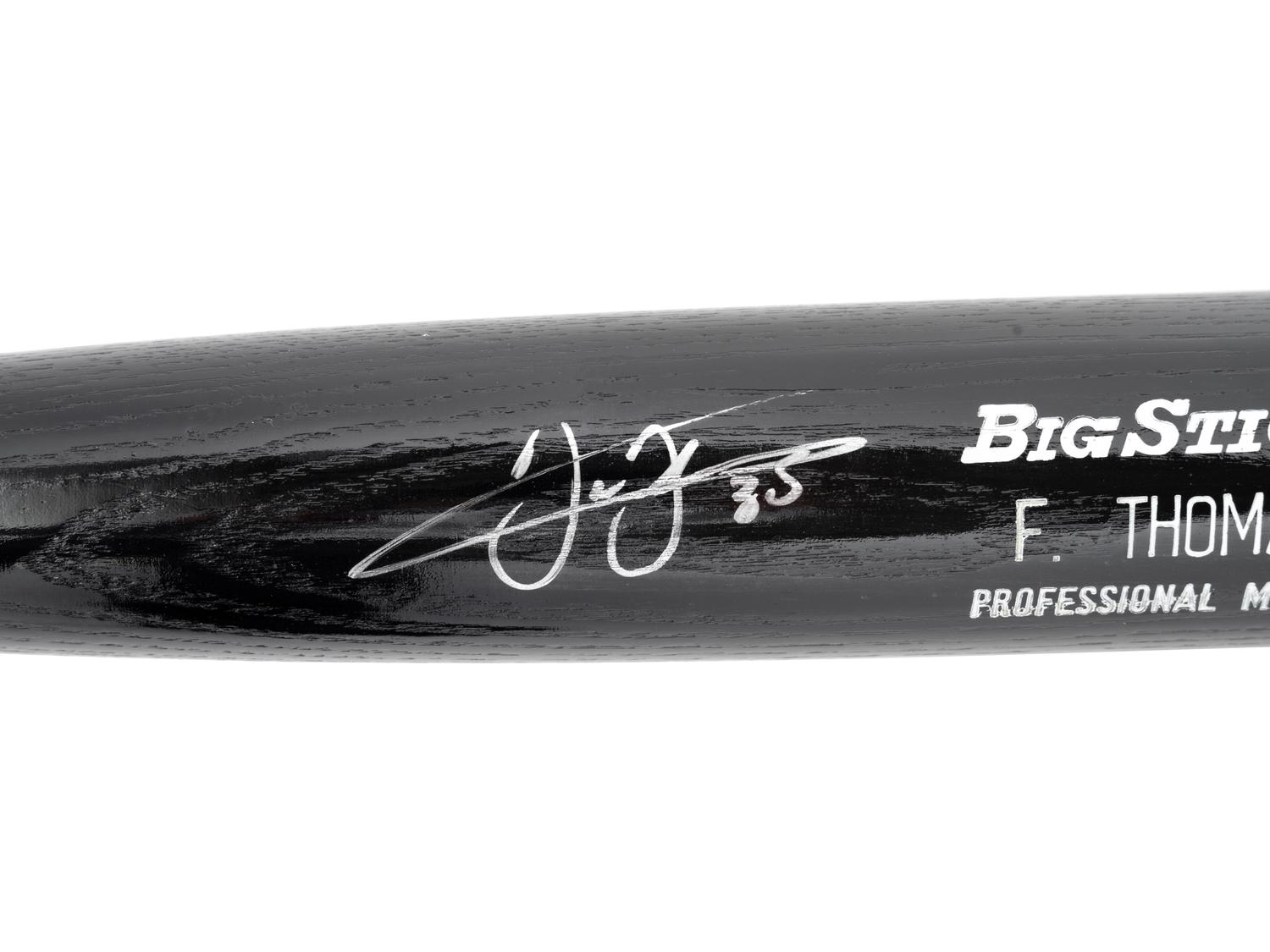 A Group of Frank Thomas Signed Chicago White Sox Items (Steiner),