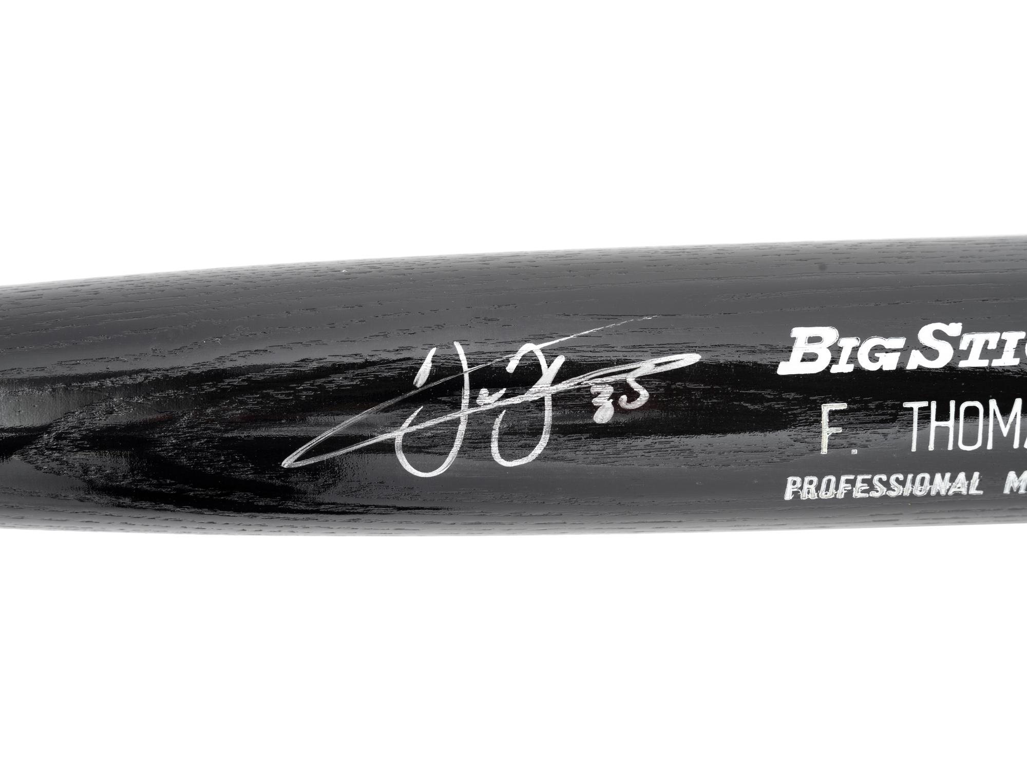 A Group of Frank Thomas Signed Chicago White Sox Items (Steiner),
