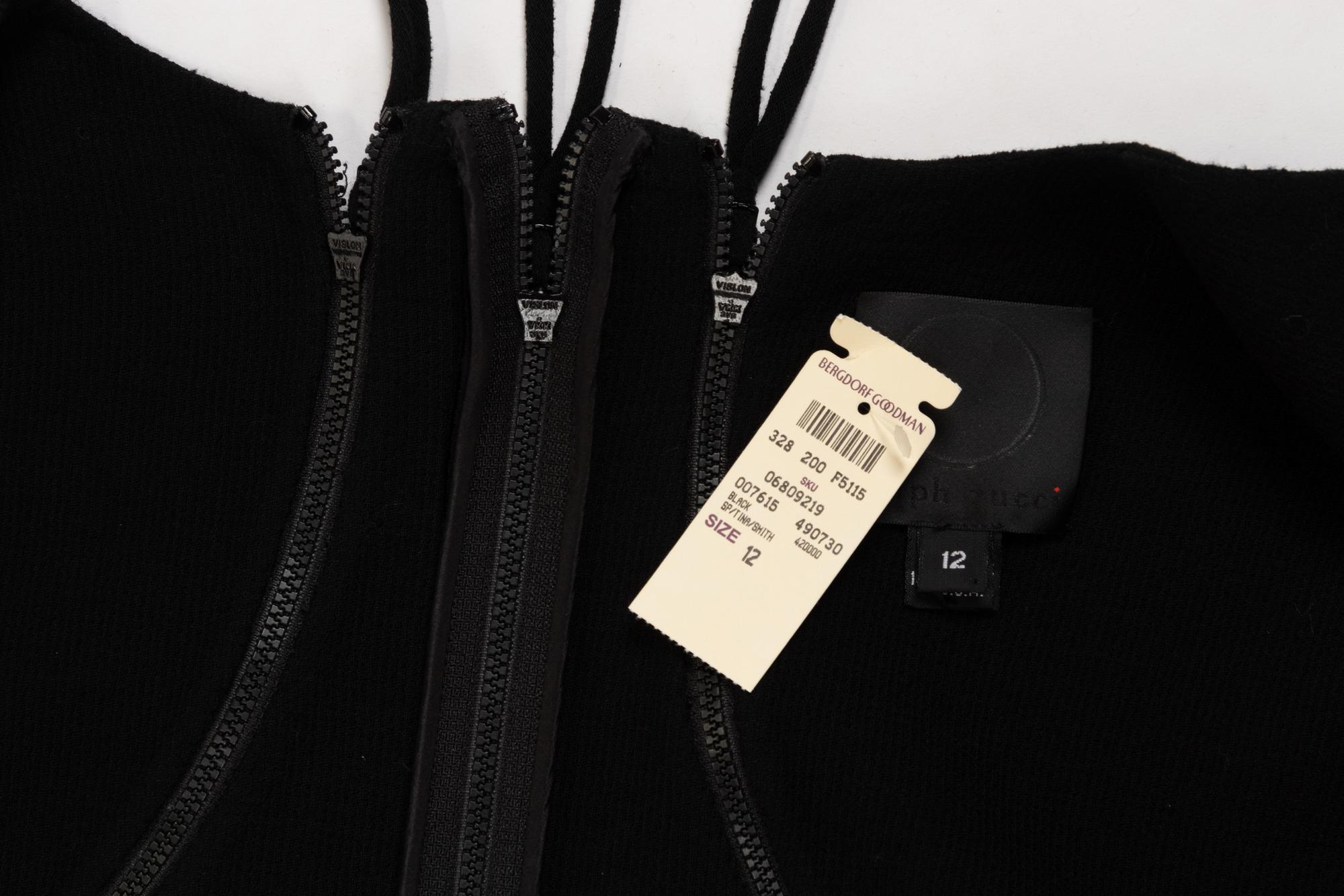 Ralph Rucci Zippered Short Jacket