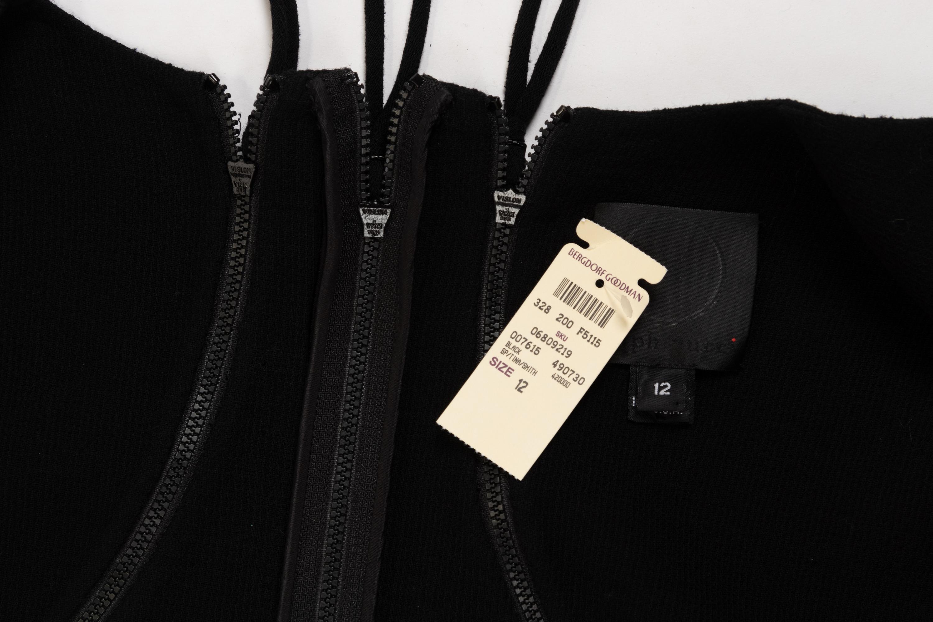 Ralph Rucci Zippered Short Jacket