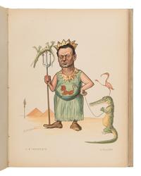 [Artist Book]. Legat, Nikolait (1869-1937) and Sergei (1875-1905). Russki Balet v Karikatura . [Imperial Russian Ballet in Caricature.] [St. Petersburg: Legat Bros., 1902-1905].