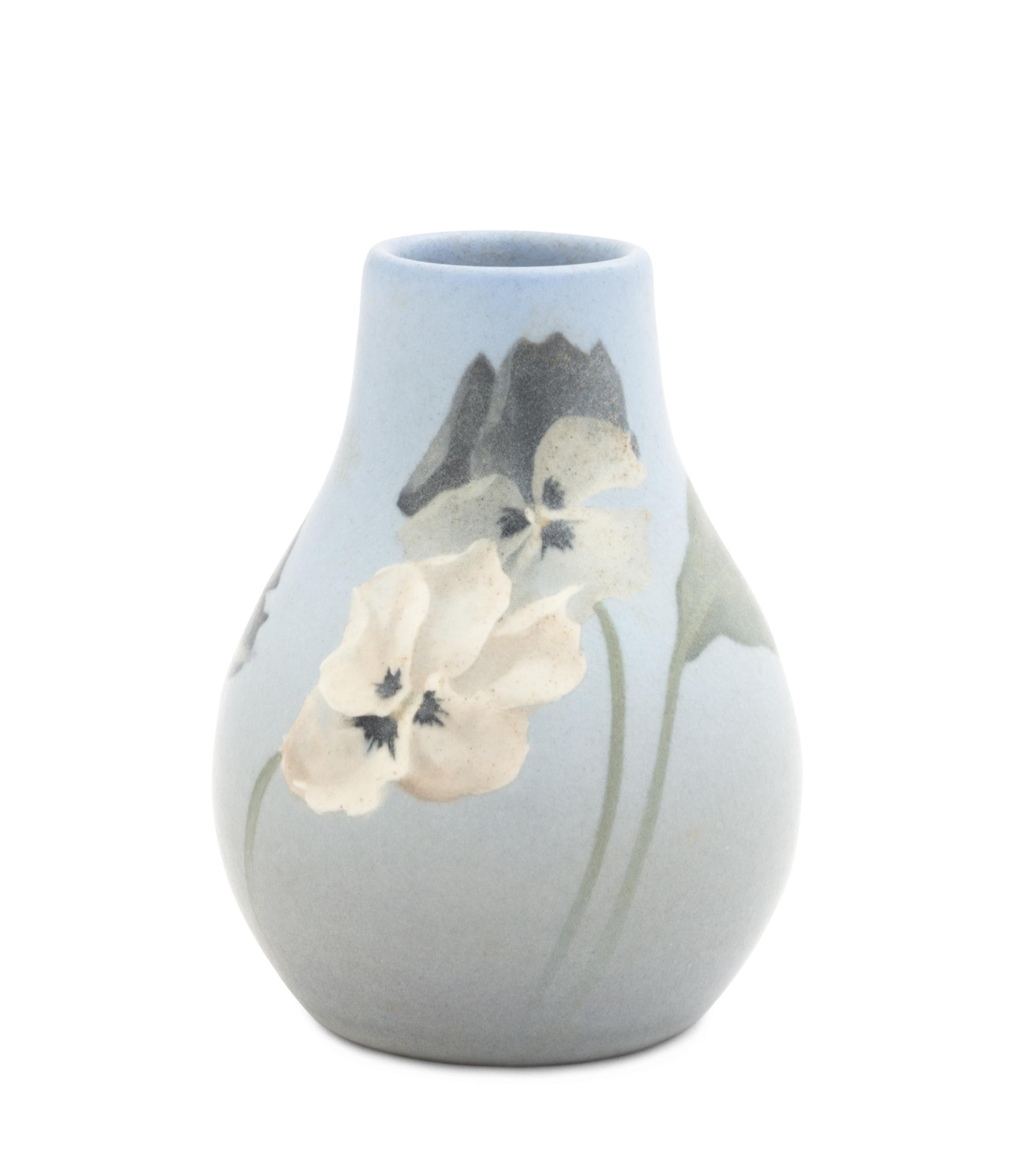 A Rookwood Pottery Vase, Edward Diers Height 4 3/4 inches. — 1906