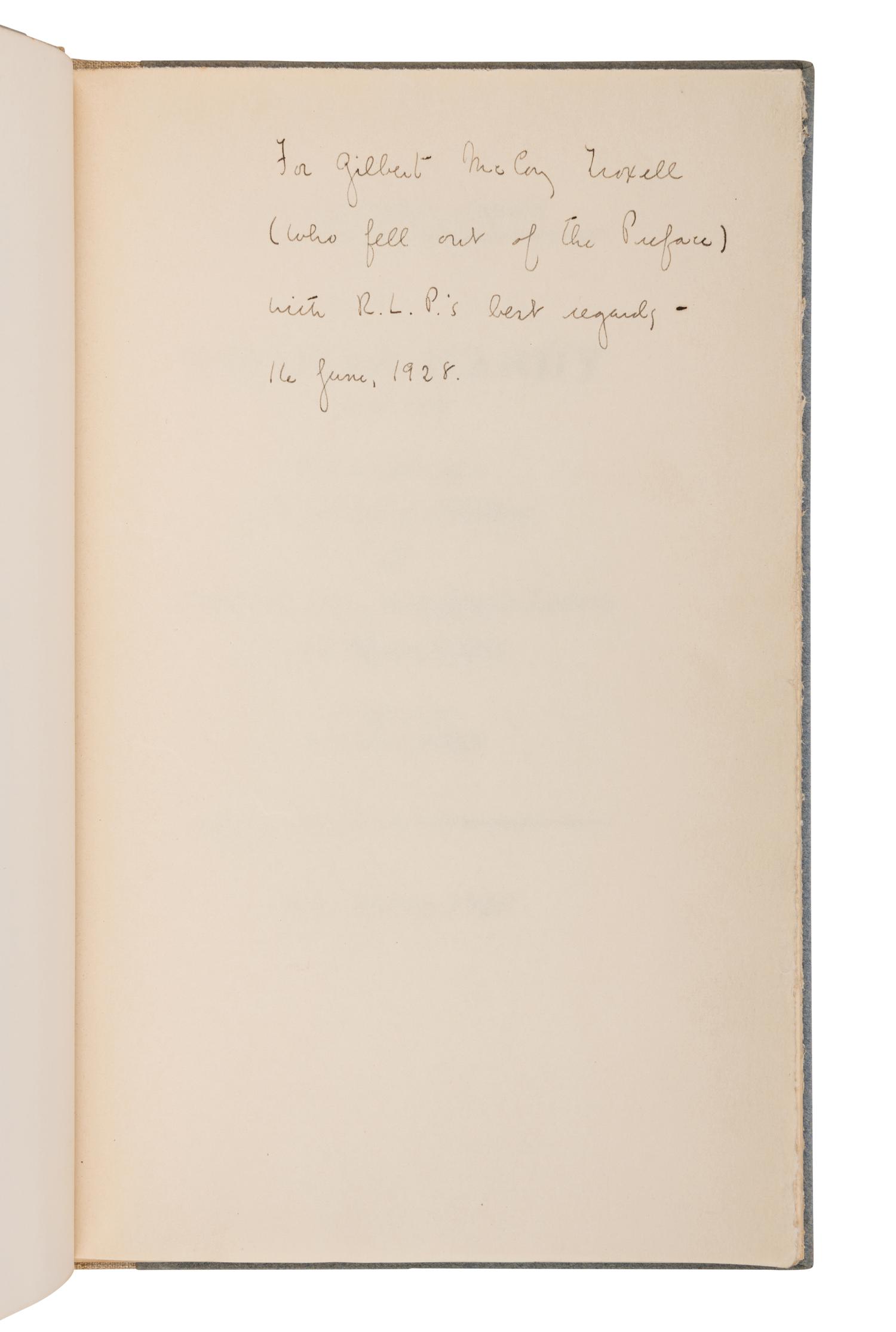 [HARDY, Thomas (1840-1928)]. A group of 11 Hardy ASSOCIATION COPIES, including: