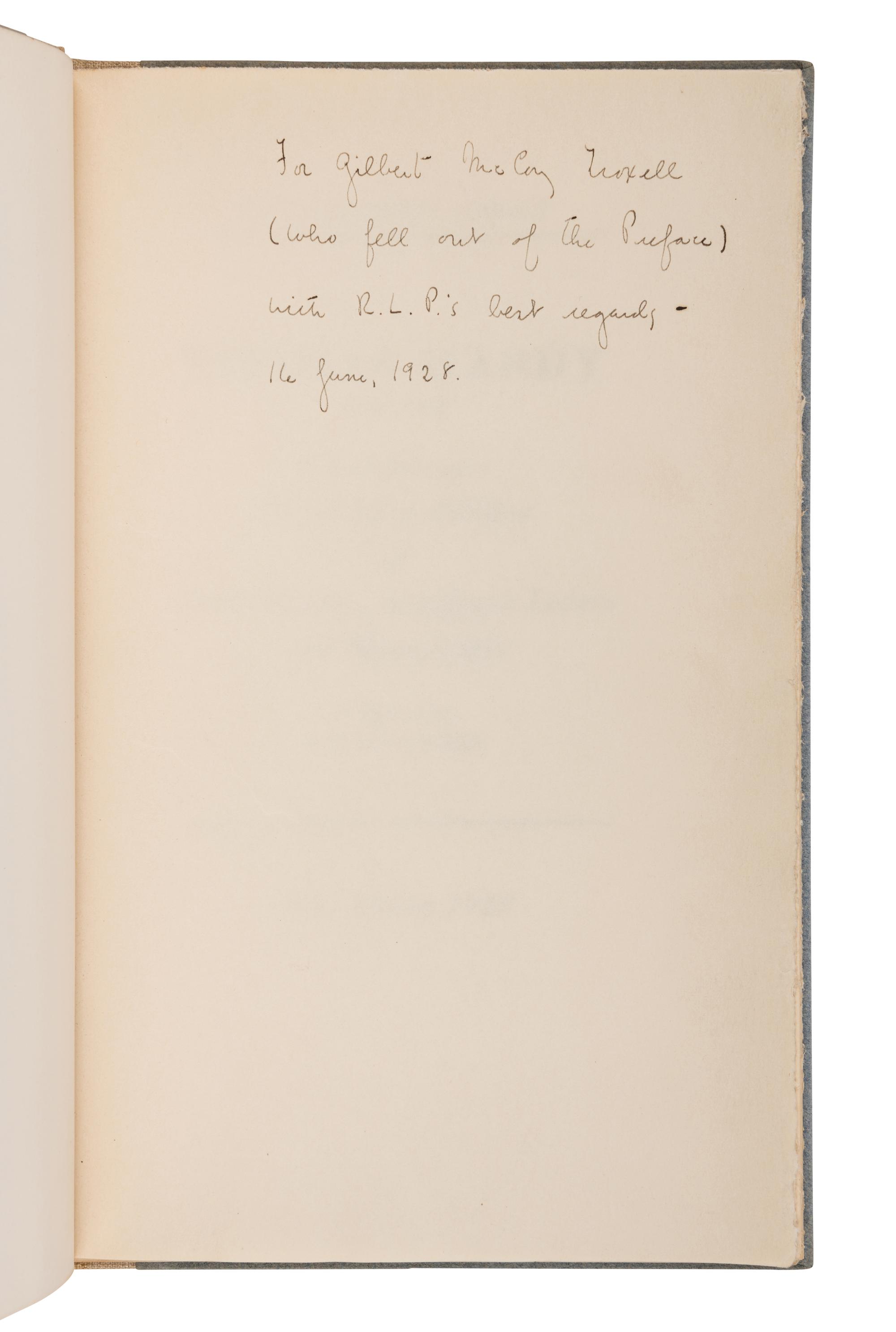 [HARDY, Thomas (1840-1928)]. A group of 11 Hardy ASSOCIATION COPIES, including: