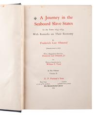 [SLAVERY & ABOLITION]. A group of 6 works related to American slavery, comprising: