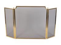 A Brass Three-Fold Firescreen — 20TH CENTURY