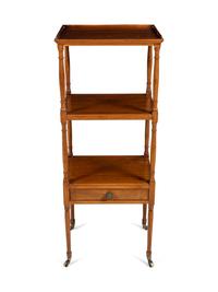 A Regency Style Mahogany Étagère