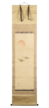 A Pair of Japanese 'Sparrow' Paintings