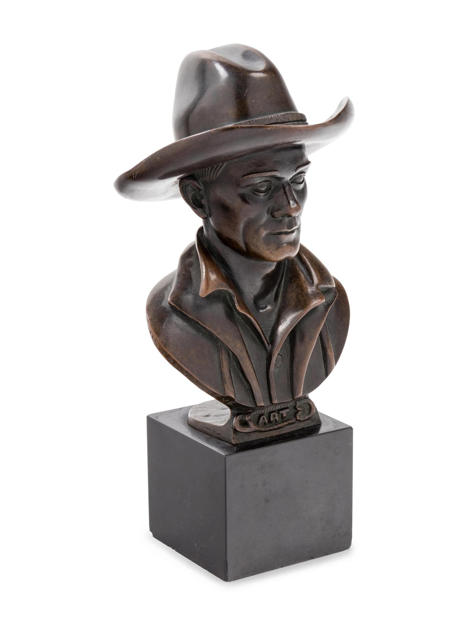 An American Bronze Bust