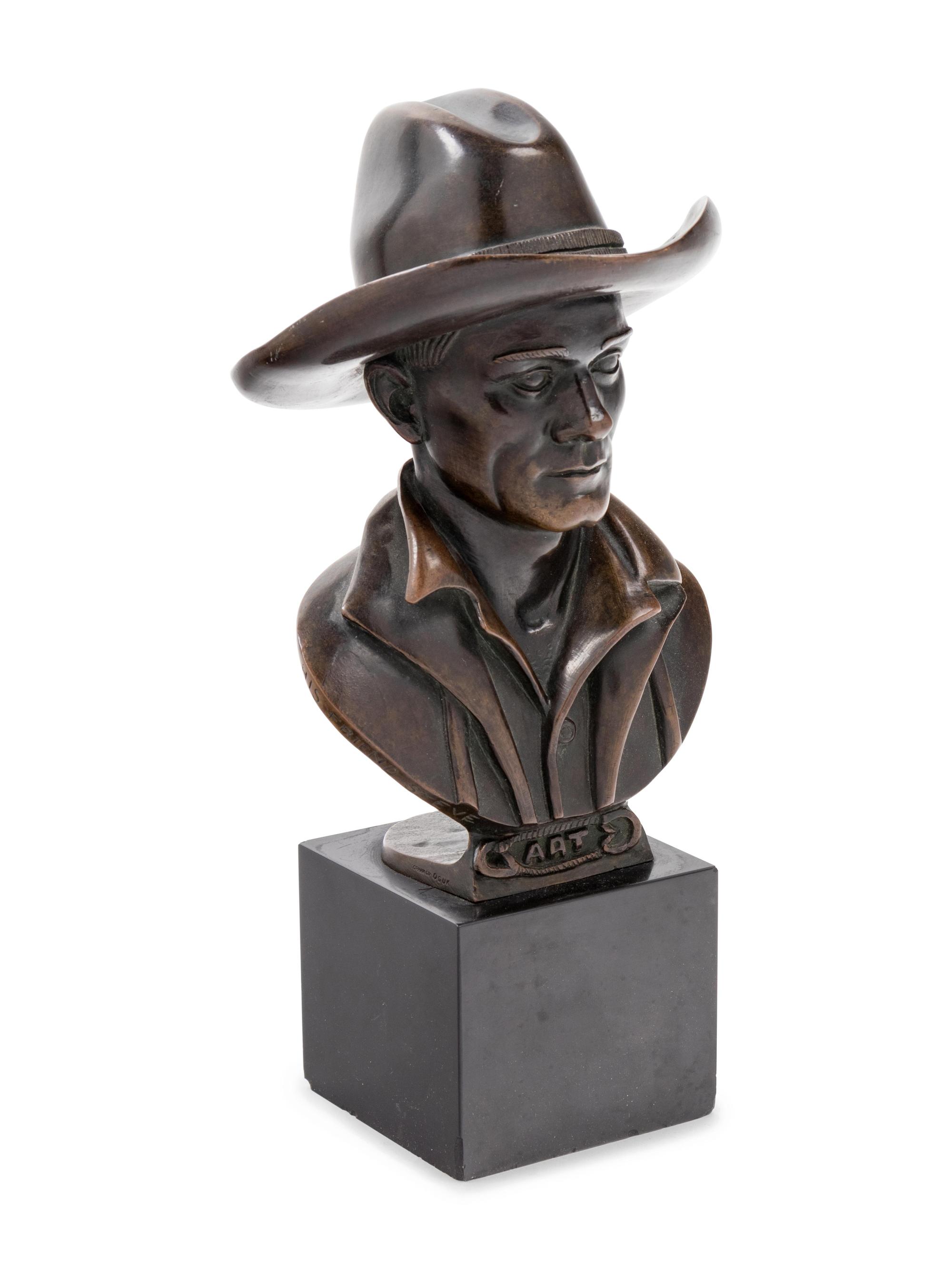 An American Bronze Bust