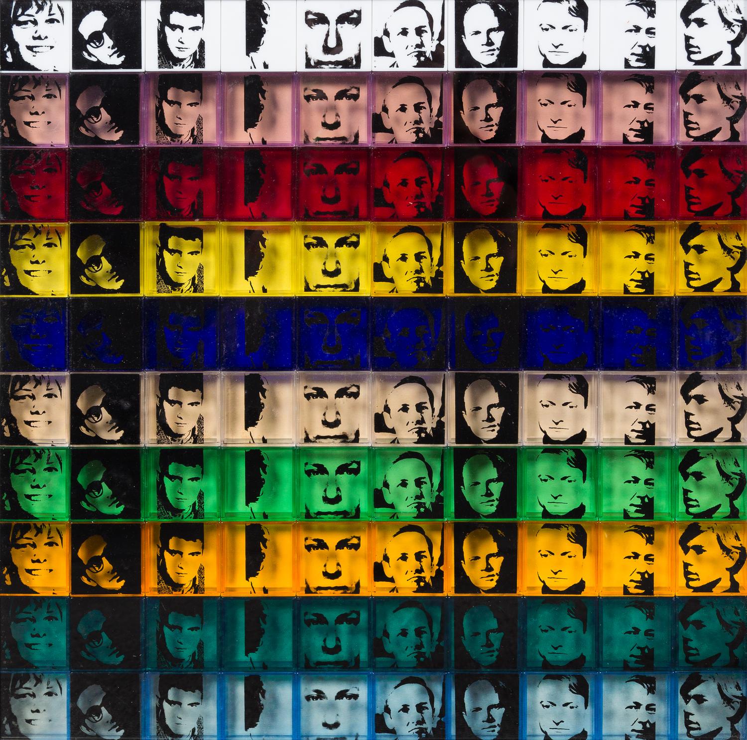 Andy Warhol, (American, 1928-1987), Portraits of the Artists (from Ten for Leo Castelli), 1967