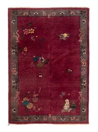Two Chinese Wool Rugs