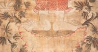 A Thai Painted Temple Banner, 17th Century or Later
