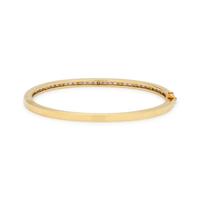 SCHLUGER, DIAMOND, SAPPHIRE AND EMERALD BANGLE BRACELET SET